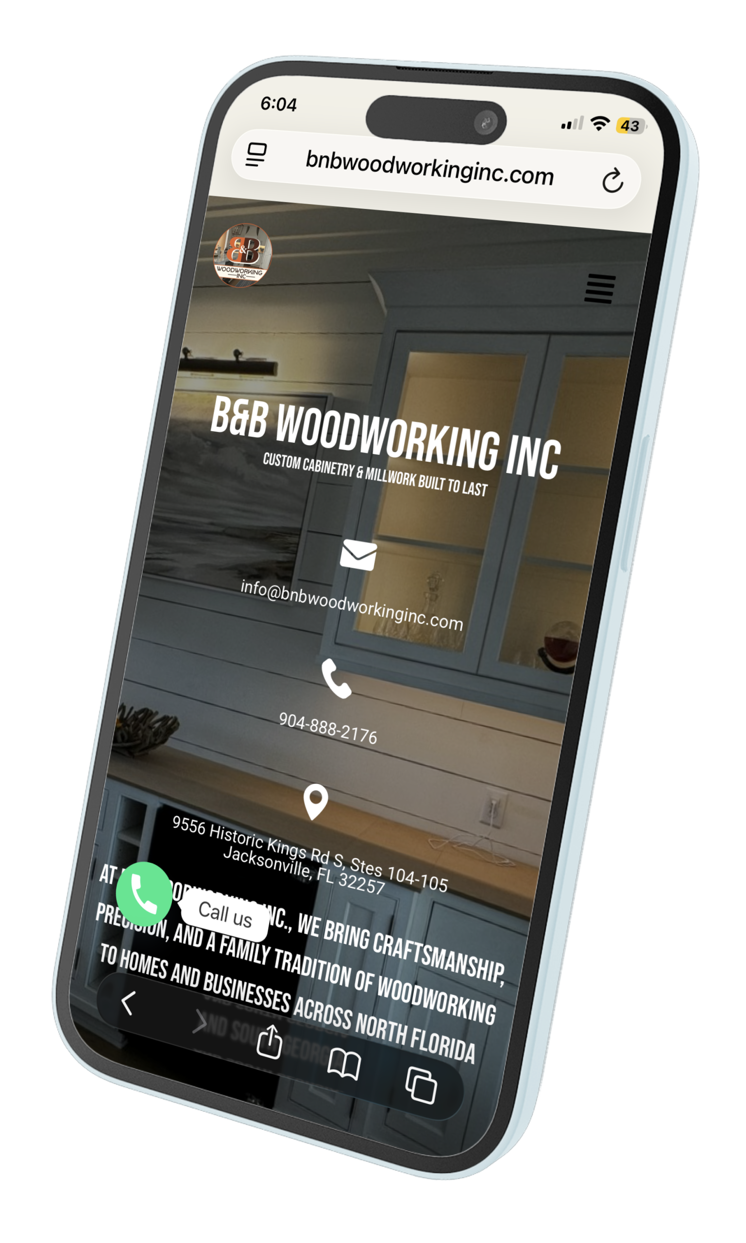 Visit B&B Woodworking Inc
